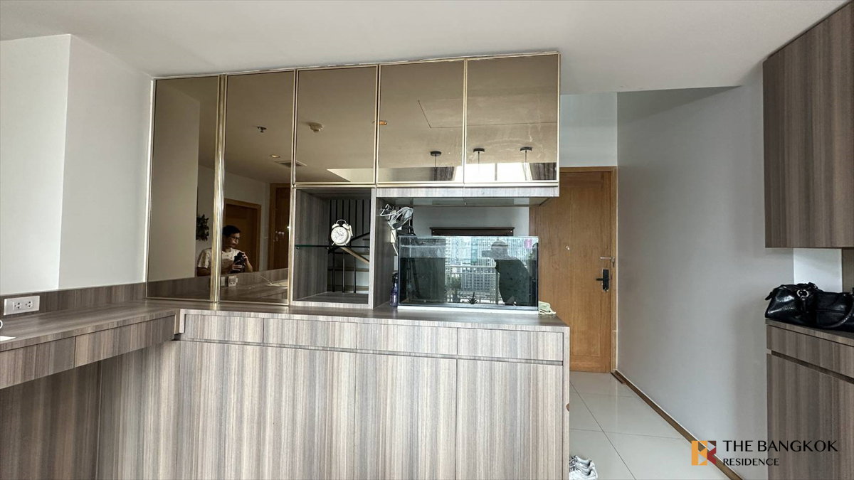 รูป 🌆The Empire Place ห้อง Duplex 2 ชั้น ใจกลางเมือง ห้องโปร่ง พร้อมวิวเมือง✨ ใกล้ BTS ช่องนนทรี - รูปที่ 8/10