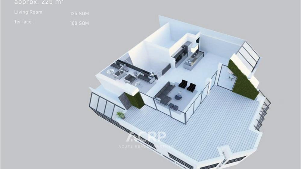 รูป ขายคอนโด penthouse condo 4 นอน ย่านสาทร (00125106) - รูปที่ 10/10