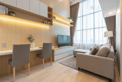🎉 ให้เช่าคอนโด ไนท์บริดจ์ ไพร์ม สาทร อาคาร 1 ชั้น 30 Duplex ขนาด 44.00 ตรม ใกล้ Empire Tower