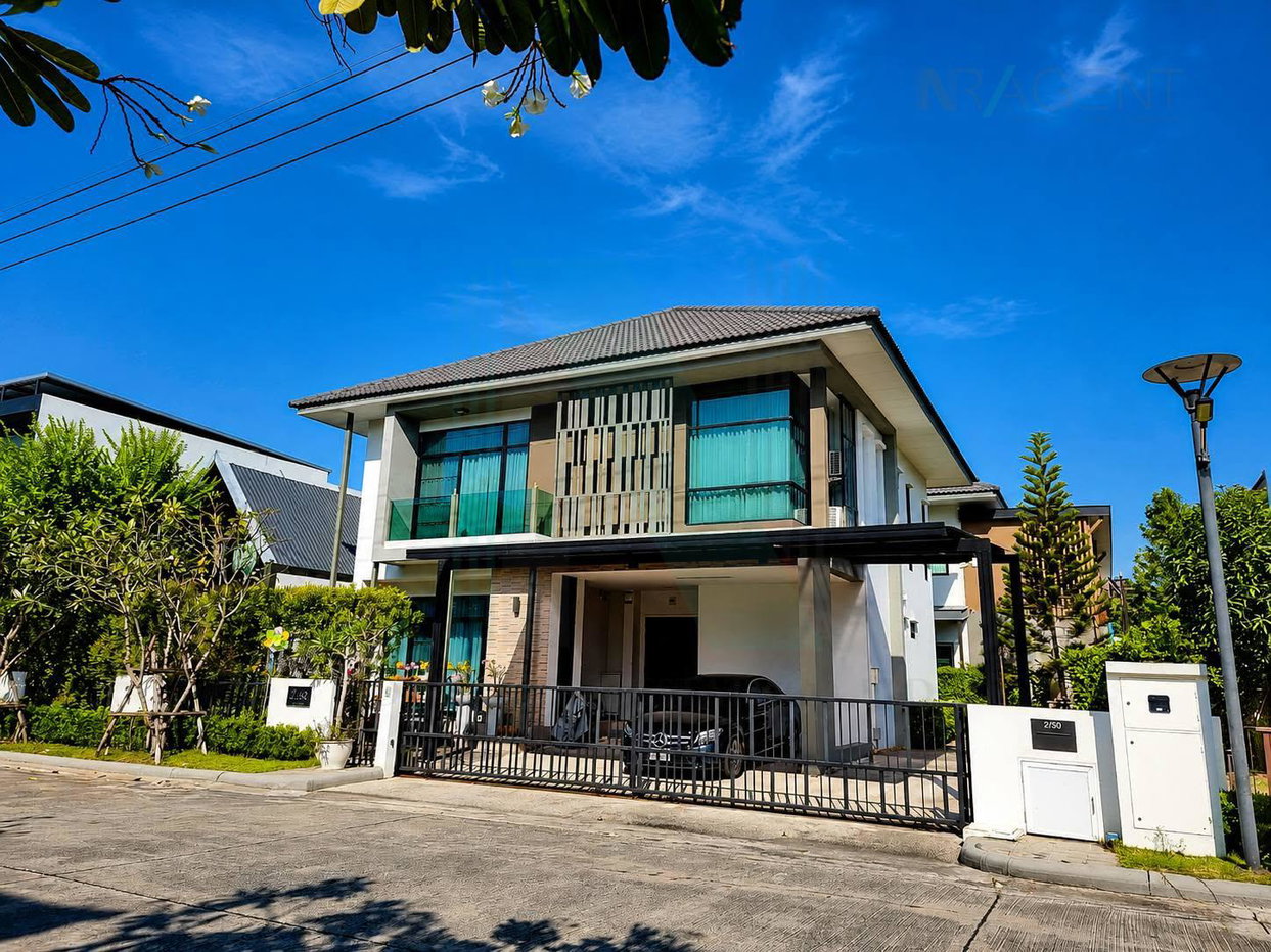 รูป 📌 ขายบ้านเดี่ยว โครงการ บี มอตโต้ กาญจนาภิเษก-พระราม 2 2 ชั้น 4 ห้องนอน 5 ห้องน้ำ - รูปที่ 1/8