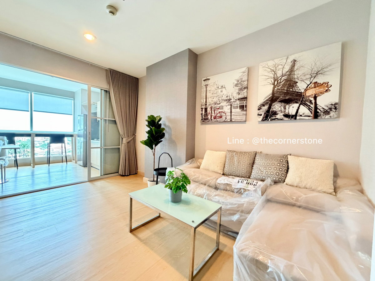 picture Ready to move in "𝐑𝐡𝐲𝐭𝐡𝐦 𝐑𝐚𝐭𝐜𝐡𝐚𝐝𝐚“  1 Bed  Size 46 Sq.m. Near MRT-Ratchadapisek - 10/20
