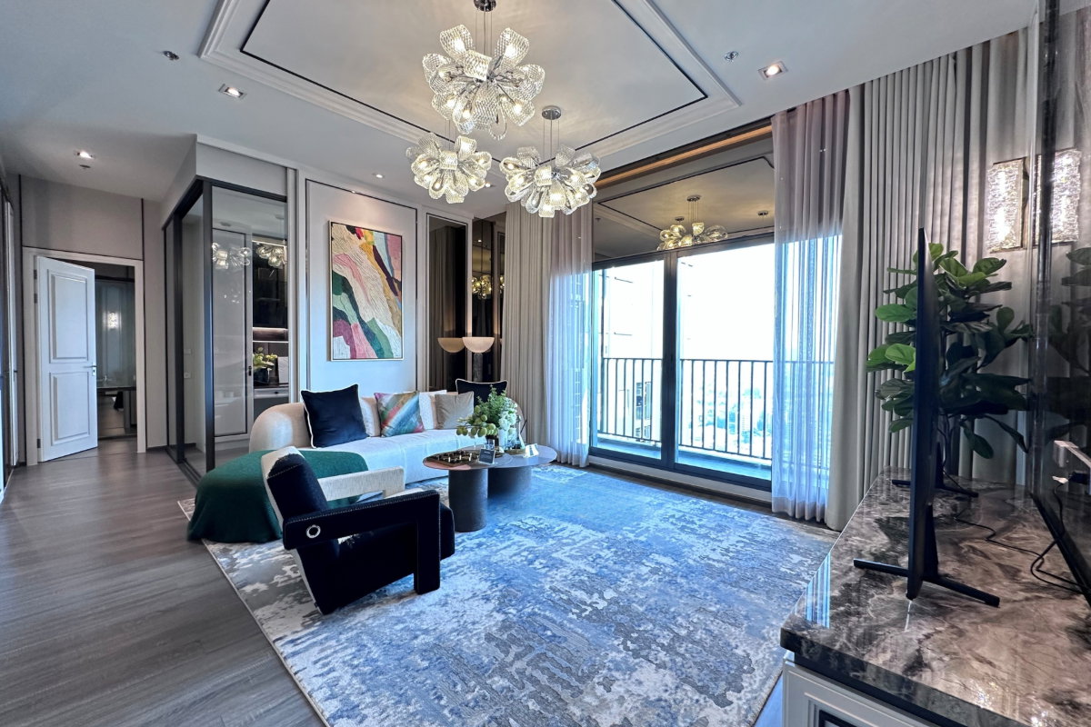 รูป Ideo Sukhumvit Rama4 Penthouse ชั้นสูงแต่งครบ ฟรีทุกค่าใช้จ่าย  - รูปที่ 8/10