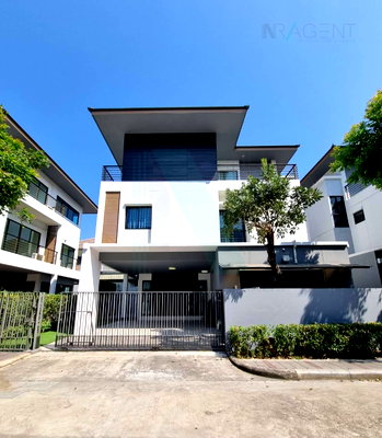 Houses for sale Anya Thani Industrial Estate (Gemopolis) : 📌 For Sell House BAAN LUMPINI SUANLUANG RAMA 9 3-story 3 bedroom 5 bathroom