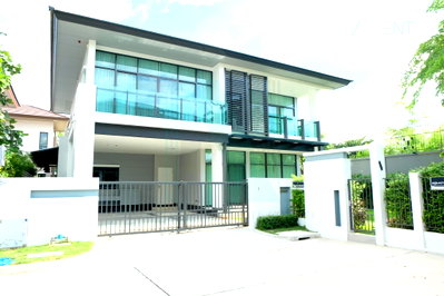 Houses for rent : 📌 For Rent 2-story House SETTHASIRI ONNUT - SRINAKARINDRA 4 bedroom 4 bathroom