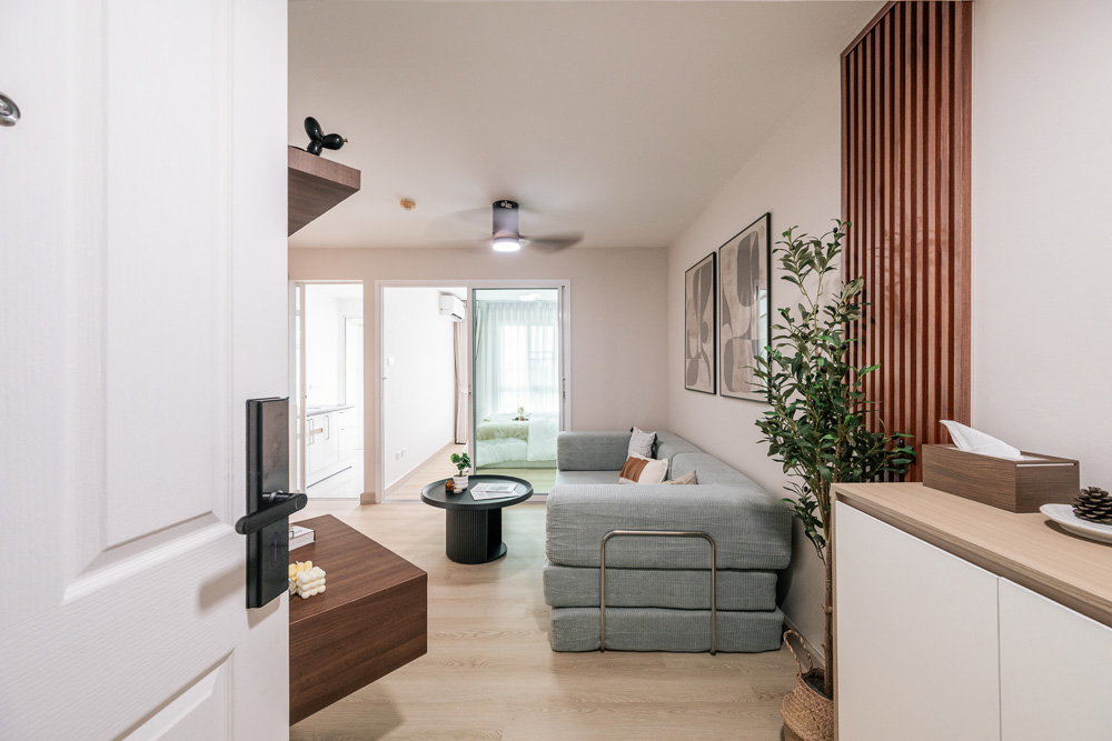 รูป 🔥ขาย คอนโด The Tropical Condominium เดอะ ทรอปิคอล คอนโดมิเนียม ทำเลอ่อนนุช 12 ใกล้ BTS อ่อนนุช และทางด่วน ✅วิวดี พร้อมอยู่ - รูปที่ 5/24
