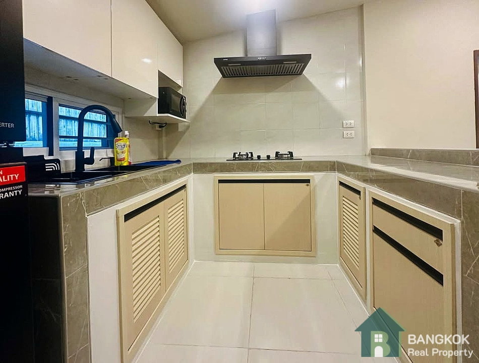 รูป หมู่บ้านสัมมากร | ให้เช่าบ้านเดี่ยวรีโนเวทใหม่ 3 ห้องนอน 2 ห้องน้ำ - รูปที่ 5/10
