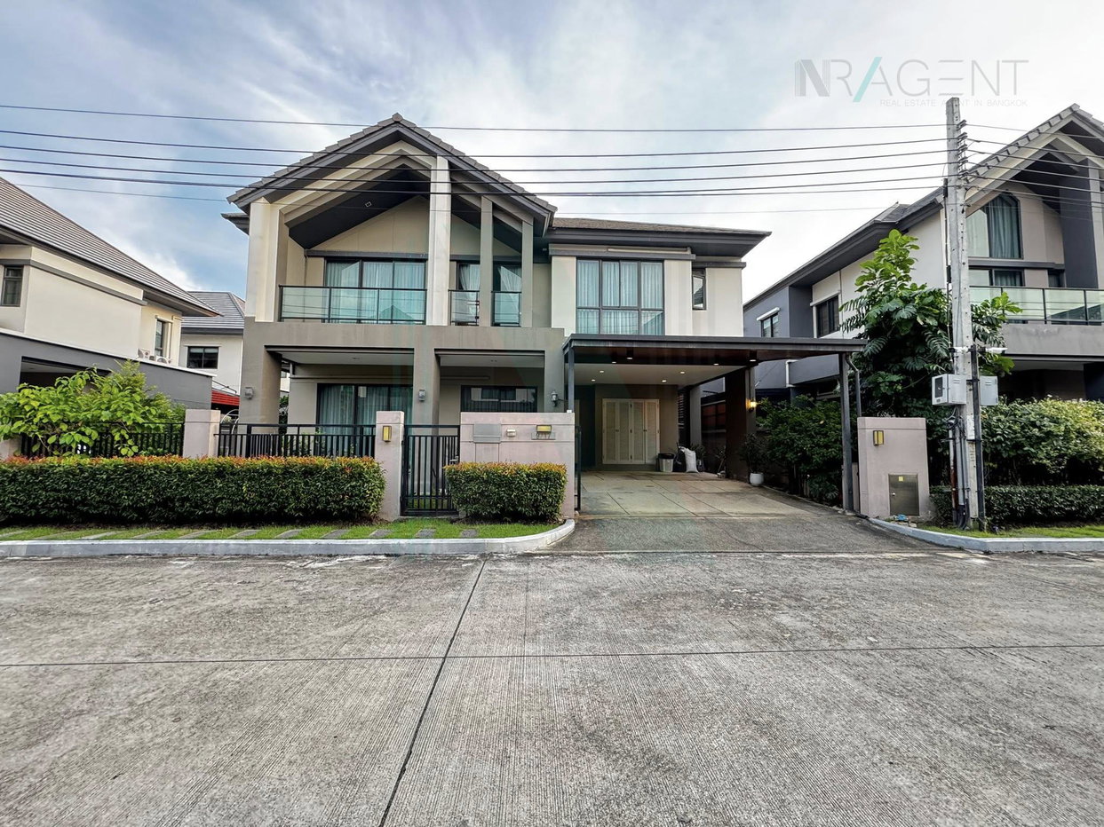 รูป 📌 ให้เช่าบ้านเดี่ยว 2 ชั้น บางกอก บูเลอวาร์ด พระราม 9 4 ห้องนอน 4 ห้องน้ำ - รูปที่ 1/8