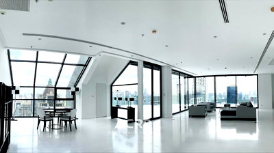 ขายคอนโด : ขายคอนโด penthouse condo 4 นอน ย่านสาทร (00125106)