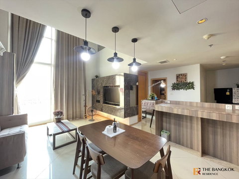 🌆The Empire Place ห้อง Duplex 2 ชั้น ใจกลางเมือง ห้องโปร่ง พร้อมวิวเมือง✨ ใกล้ BTS ช่องนนทรี
