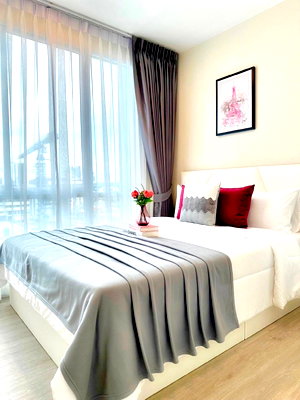 คอนโดให้เช่า : P-54581 🏢 คอนโดพร้อมอยู่! เดอะ สกาย สุขุมวิท (30 ตร.ม. ชั้น 6 อาคาร C) เพียง 15,000 บ./เดือน ใกล้ BTS อุดมสุข Line ID: @easythaihome 085-592-2897