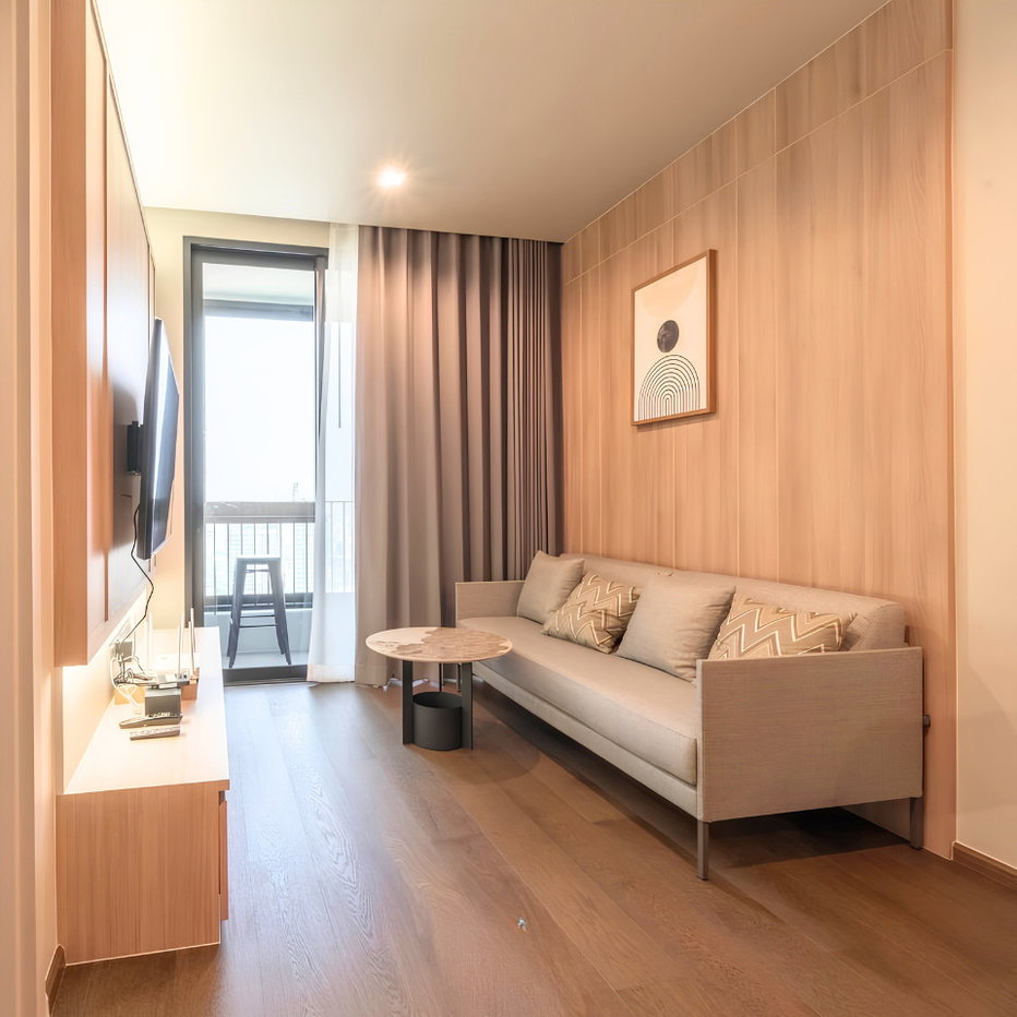 รูป 🔥 IDEO Q Sukhumvit 36 ห้องใหญ่ 1 ห้องนอน ชั้น 34 ใกล้ BTS ทองหล่อ เพียง 43,000 บาท/เดือน พร้อมเข้าอยู่! 🏙️✨ - รูปที่ 3/7