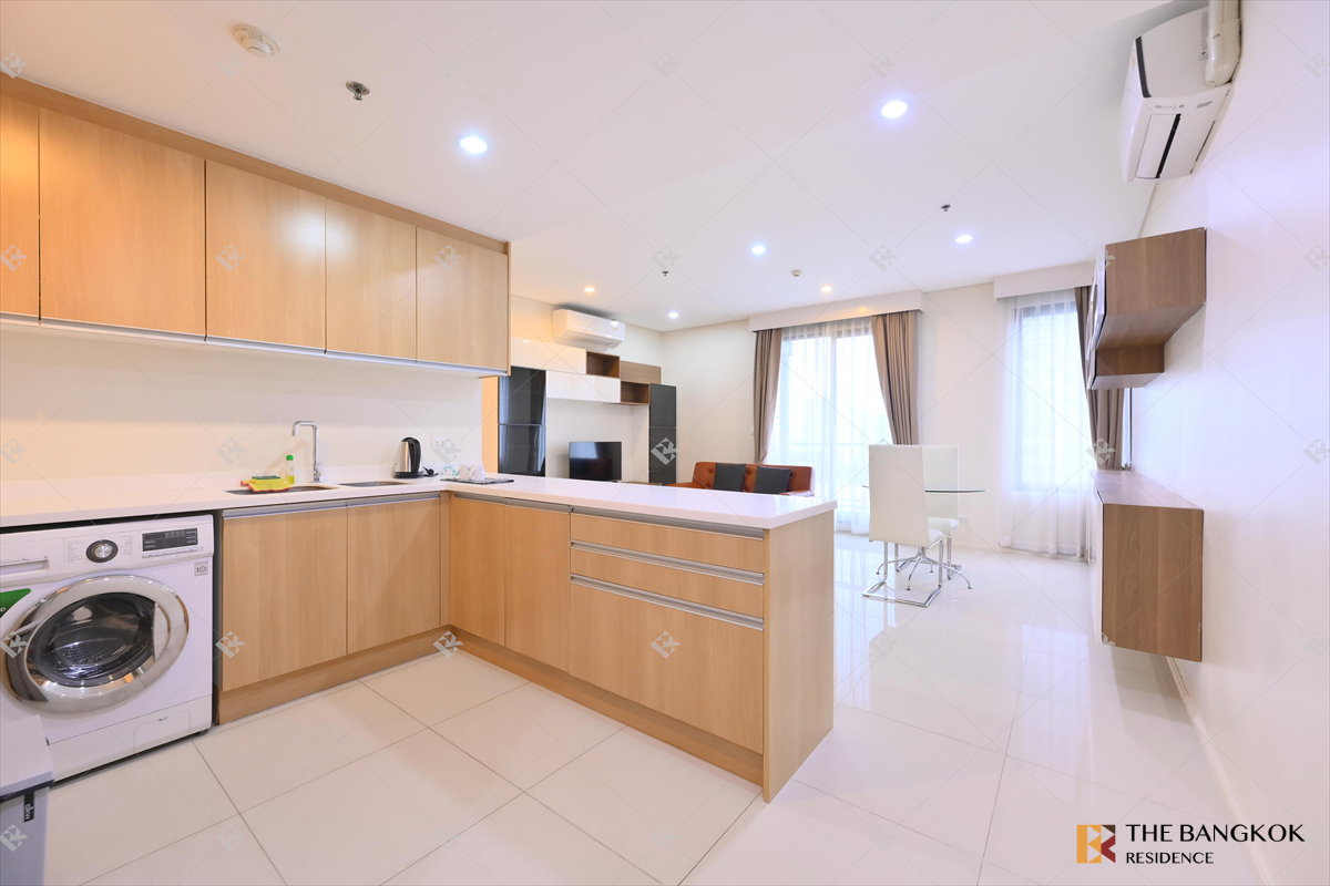 รูป เช่าคอนโด 🌃 Villa Asoke  2นอน 81ตรม 45K 💎 ห้องสวย พร้อมแอร์ใหม่ ใกล้ MRT เพชรบุรี  - รูปที่ 8/10