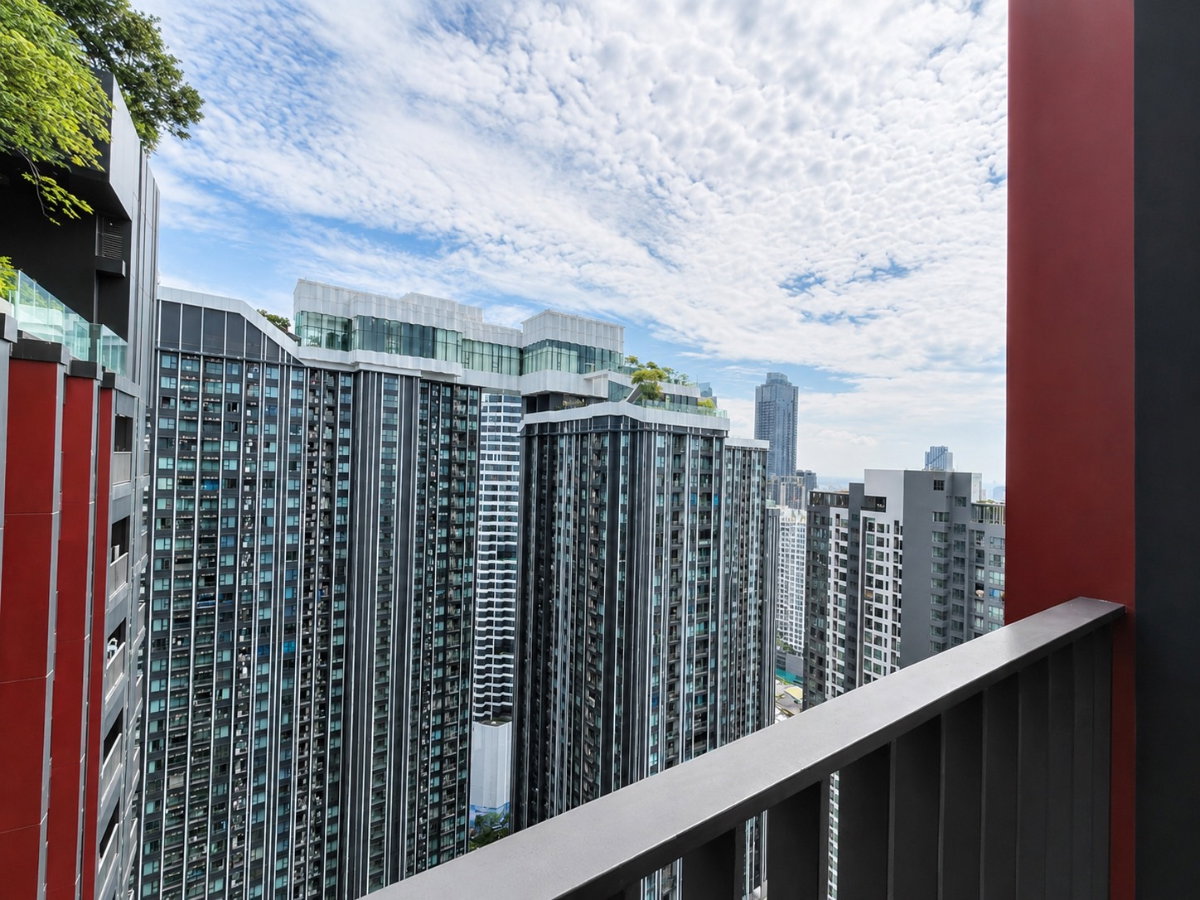 รูป 🌆 ให้เช่า: Life Asoke Hype | เพียง 550 ม. ถึง MRT พระราม 9 | เฟอร์ครบ พร้อมอยู่ @90condo 🌃 - รูปที่ 9/10