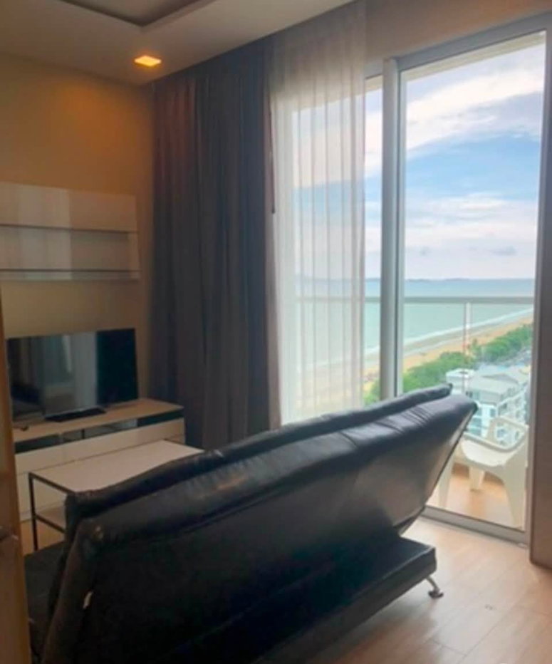 รูป 🔥ขาย Cetus Beachfront Pattaya เซตัส บีชฟรอนต์ พัทยา ติดหาดจอมเทียนเพียง 50 เมตร ห้องมุม วิวทะเลเกาะล้าน เฟอร์บิวต์อินครบ✅ พร้อมเข้าอยู่ - รูปที่ 2/7