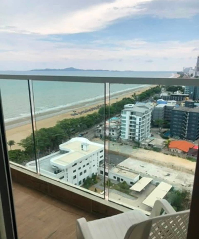 รูป 🔥ขาย Cetus Beachfront Pattaya เซตัส บีชฟรอนต์ พัทยา ติดหาดจอมเทียนเพียง 50 เมตร ห้องมุม วิวทะเลเกาะล้าน เฟอร์บิวต์อินครบ✅ พร้อมเข้าอยู่ - รูปที่ 7/7