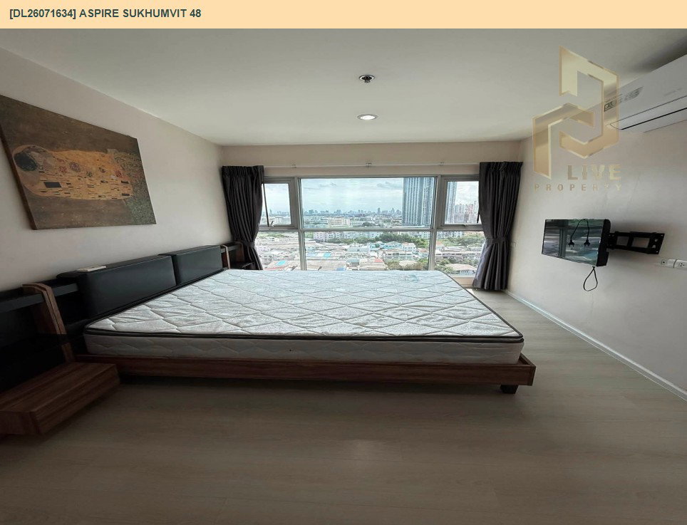 รูป DL26071634 ให้เช่าคอนโด แอสปาย สุขุมวิท 48 (Aspire Sukhumvit 48) ใกล้ BTS พระโขนง พร้อมเข้าอยู่ โทรด่วน 0614453194 LineID @952jdxxk - รูปที่ 4/8