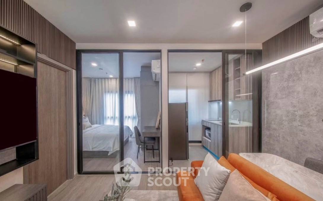 รูป ห้องชุด 1 ห้องนอน อนุญาตเลี้ยงสัตว์ Metris District Ladprao ใกล้ MRT ลาดพร้าว 200 ม. (ID 3147499) - รูปที่ 1/6