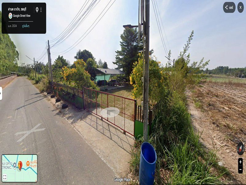 picture Land for sale with 3 houses in Phanat Nikhom District, Chonburi Province. - 3/9