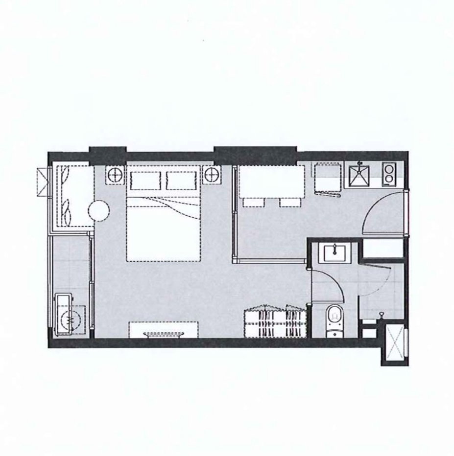รูป 🏢 ให้เช่าคอนโด : MARU EKKAMAI 2 (มารุ เอกมัย 2)   รหัสทรัพย์ | 📌LNP-C8171  - รูปที่ 6/8
