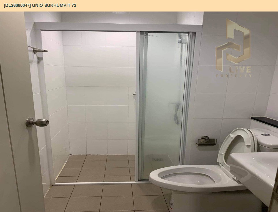 รูป DL26080047 ให้เช่าคอนโด ยูนิโอ สุขุมวิท 72 (UNiO Sukhumvit 72) ใกล้ BTS แบริ่ง พร้อมเข้าอยู่ โทรด่วน 0653619502 LineID @952jdxxk - รูปที่ 6/6