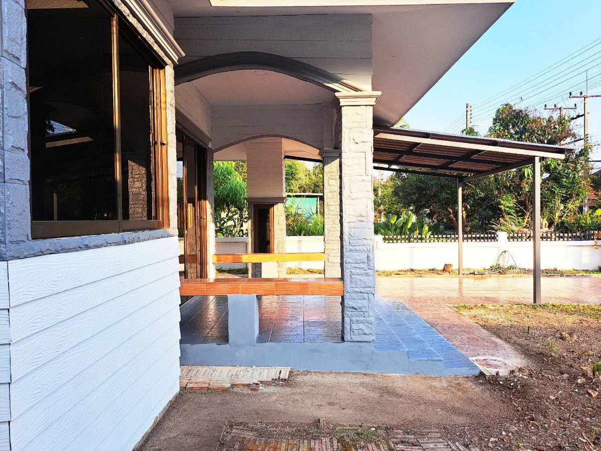 รูป 🏡 ขายด่วน! บ้านเดี่ยวชั้นเดียว รีโนเวทใหม่ พร้อมที่ดิน หมู่บ้านนพเก้า สันป่าเปา 📞 063-6649056 - รูปที่ 29/29