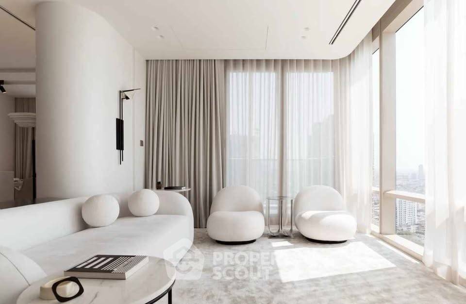 รูป คอนโด 2 ห้องนอน ให้เช่า Four Seasons Private Residences Bangkok ใกล้ BTS สะพานตากสิน (ID 3149165) - รูปที่ 5/12