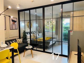 รูป ME2500426 ขายห้องสวย ราคาคุ้ม Iris Avenue อ่อนนุช-สุวรรณภูมิ เฟอร์ครบ เดินทางสะดวก - รูปที่ 3/8