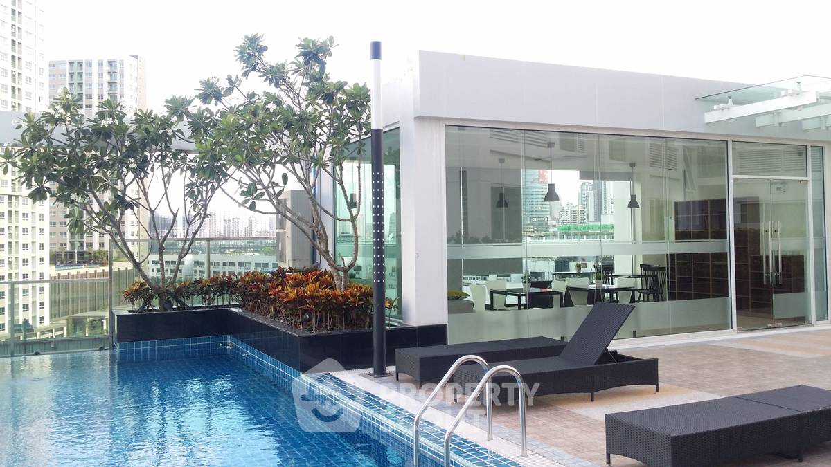 รูป ราคาดี 1 ห้องนอน ขนาด 38 ตร.ม. คอนโด ที.ซี. กรีน พระราม 9 ใกล้ MRT พระราม 9 (ID 1372616) - รูปที่ 12/26