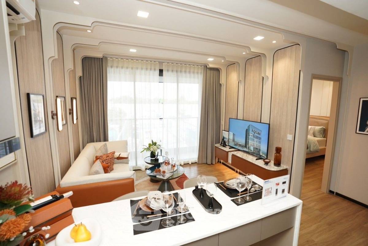 รูป คอนโด 1 ห้องนอน Aquarous Jomtien Pattaya ชั้น 5 ขนาด 49 ตร.ม. (ID 1836858) - รูปที่ 2/8