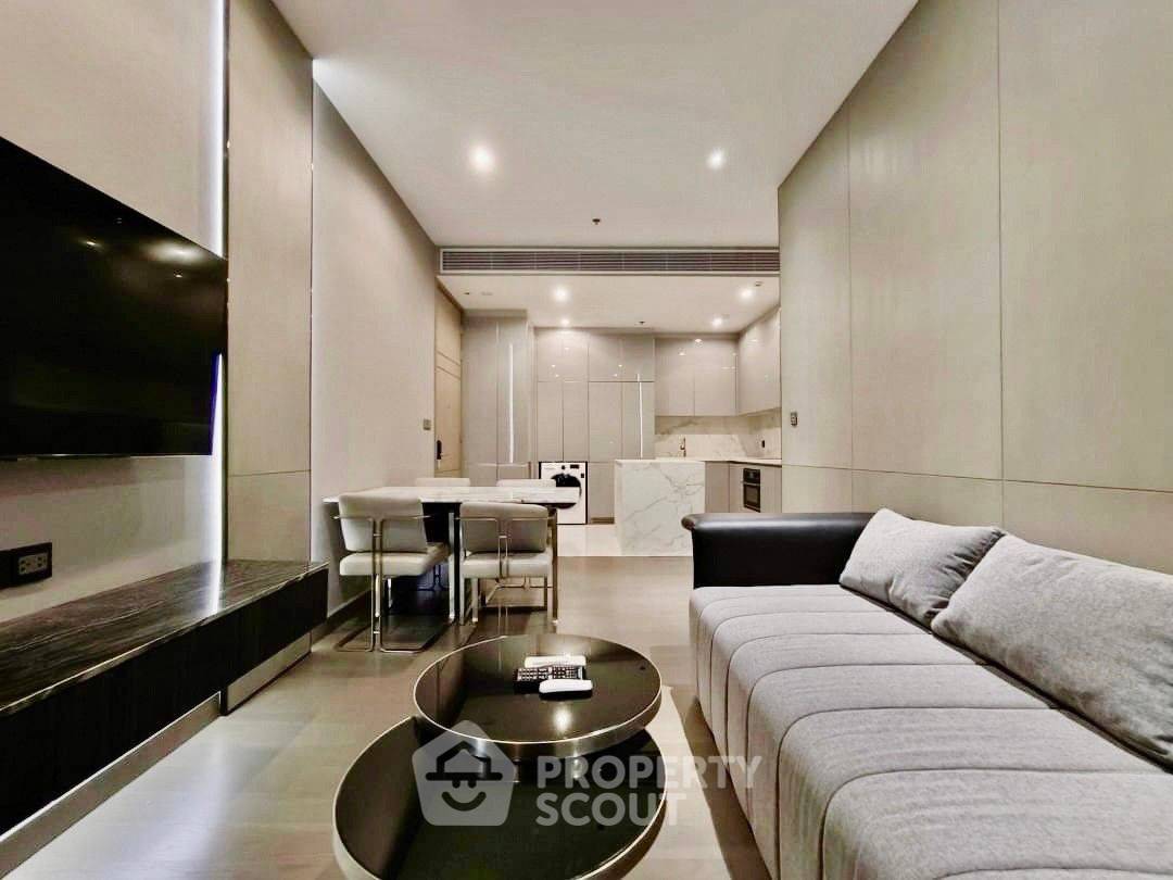 picture High-Floor 2-BR 78 Sqm At The Esse At Singha Complex, 100m To MRT Phetchaburi (ID 1910013) - 2/13