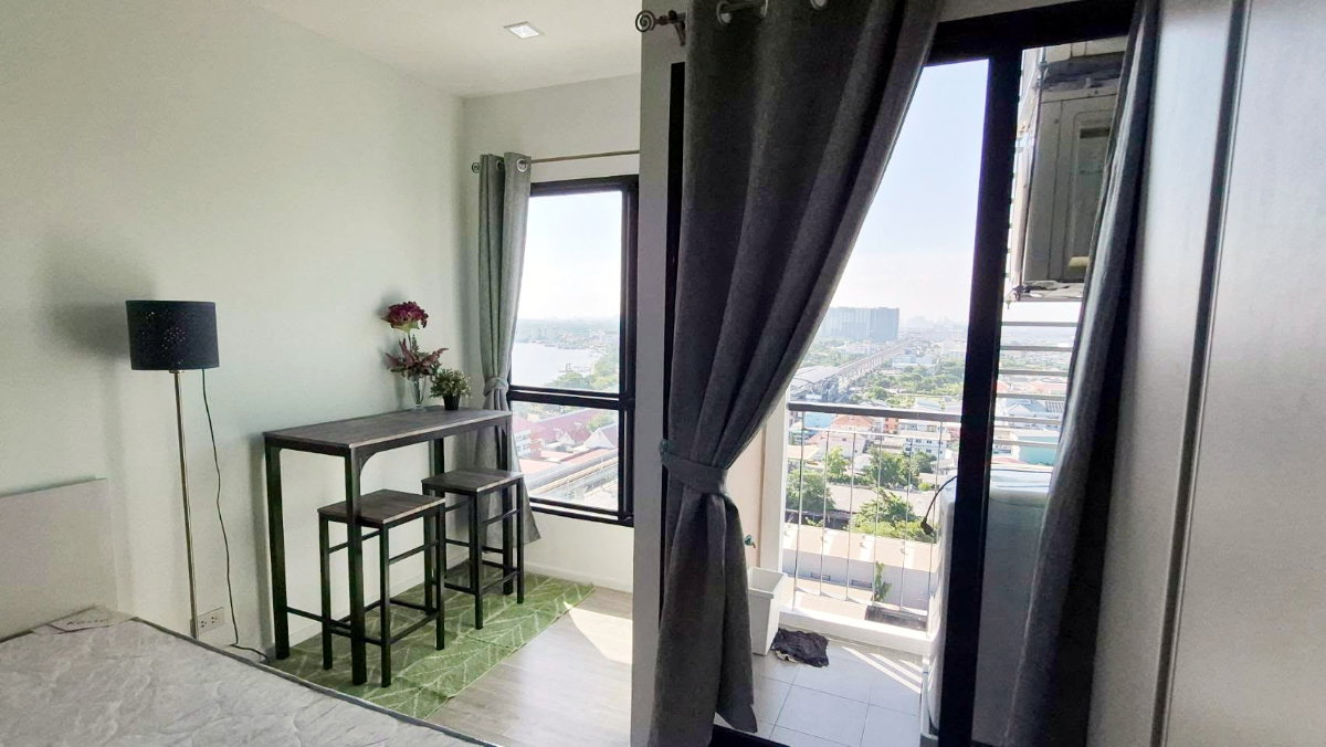 รูป ***ให้เช่า KnightsBridge Sky River Ocean (ห้องวิวสวยๆๆ + ตกแต่งน่าอยู่!!!) *รับโปรพิเศษ* LINE : @Feelgoodhome (มี@หน้า) - รูปที่ 9/16