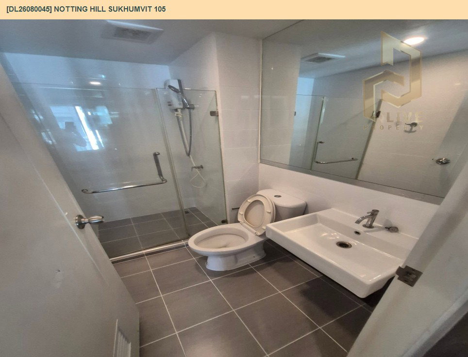 รูป DL26080045 ให้เช่าคอนโด น็อตติ้ง ฮิลล์ สุขุมวิท 105 (Notting Hill Sukhumvit 105) ใกล้ BTS แบริ่ง พร้อมเข้าอยู่ โทรด่วน 0653619502 LineID @952jdxxk - รูปที่ 5/5