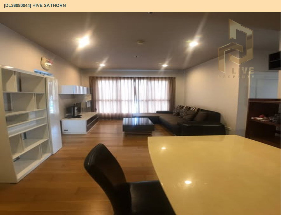 รูป DL26080044 ให้เช่าคอนโด ไฮฟ์ สาทร (Hive Sathorn) ใกล้ BTS กรุงธนบุรี พร้อมเข้าอยู่ โทรด่วน 0638692663 LineID @952jdxxk - รูปที่ 2/8
