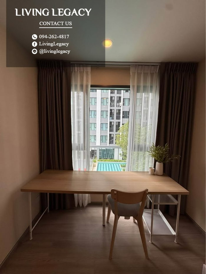 รูป TJ2WX0 เช่าด่วน คอนโด Aspire Sukhumvit - Rama 4 28 ตร.ม. | ชั้น 10 | 1 นอน 1 น้ำ | 16,000 บาท/เดือน | LINE: @livinglegacy - รูปที่ 6/9