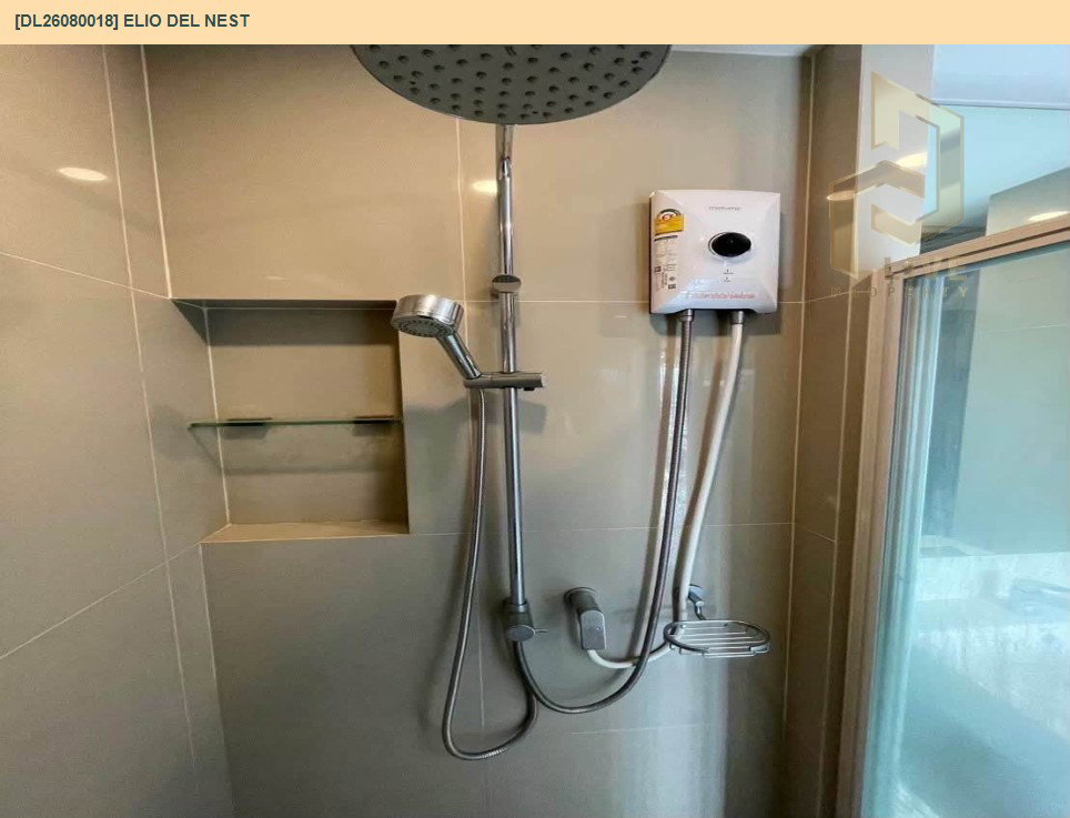 รูป DL26080018 ให้เช่าคอนโด เอลลิโอ เดล เนสท์ (Elio Del Nest) ใกล้ BTS อุดมสุข พร้อมเข้าอยู่ โทรด่วน 0638692663 LineID @952jdxxk - รูปที่ 9/10