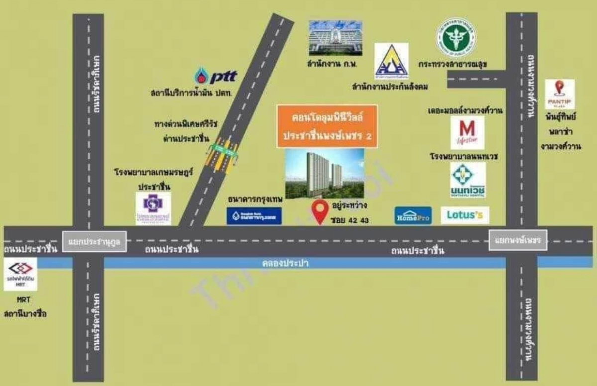 picture Sell  Condo  Lumpini  Ville  Prachachuen-Phongphet 2  - 16/17
