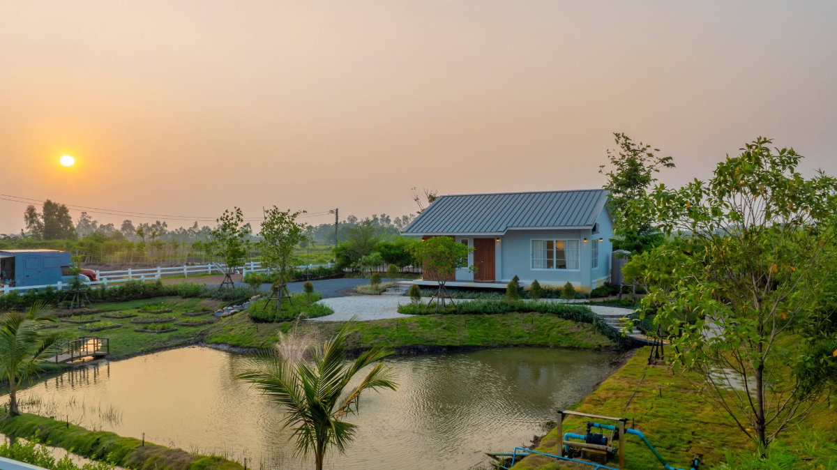 รูป บ้านสวนสวย พร้อมเฟอร์ บรรยกาศดีสไตล์มูจิ เหมาะทำบ้านพักตากอากาศหรือลงทุน - รูปที่ 1/12