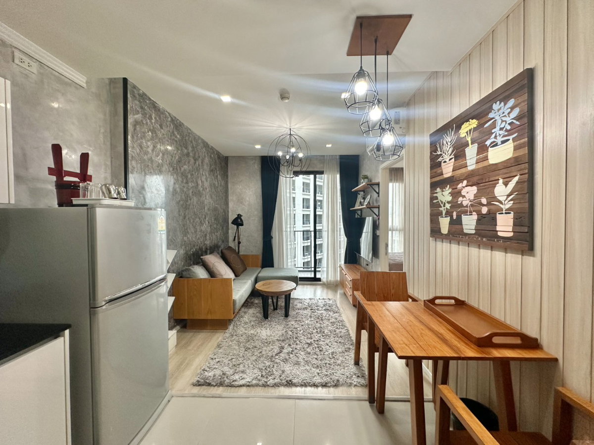 picture For Rent Quin Ratchada 17 🎉🔅 1 bed 35 sq.m rent 16,000  - 2/8