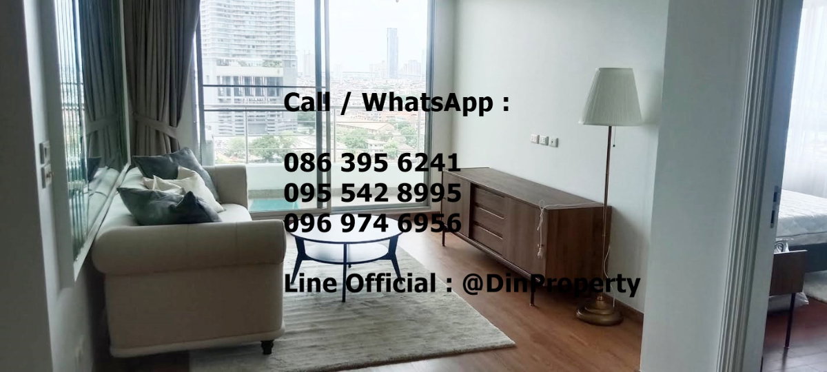 รูป ให้เช่า Supalai River Place 2 ห้องนอน ฺBTS สะพานตากสิน ICONSIAM ใกล้สาทร เจริญกรุง  - รูปที่ 5/7