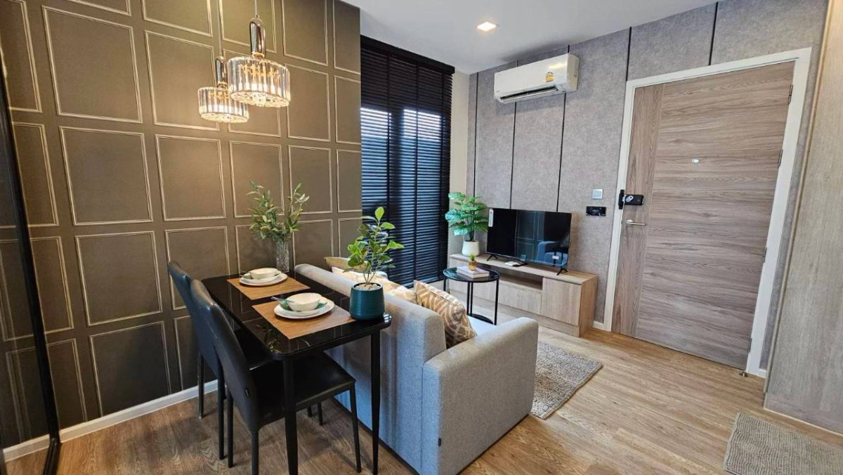 picture For Rent: Beautiful, move-in ready 2-bedroom, 1-bathroom unit at Modiz Sukhumvit 50—a luxury condo with extensive facilities, near BTS On Nut. - 1/30