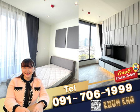🏙Chapter Charoennakon Riverside Luxury condo near Chaopaya River📸Video room📸🛍️Near Iconsiam 🚝 BTS Krungthonburi ☎️Tel/line. :091-706-1999Khun kwa