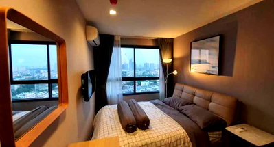 Condos for rent : 🎊 For Rent Condo IDEO SUKHUMVIT 93 Building A, Floor 22,2 bed room, Room size 60.00 sqm