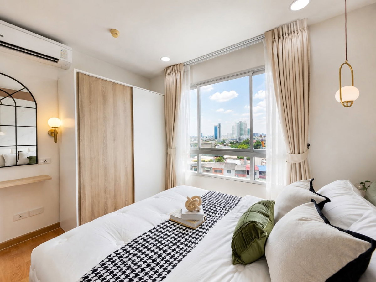 รูป 📢 ขาย The President Sathorn – Ratchahruek ตกแต่งใหม่พร้อมเฟอร์นิเจอร์และเครื่องใช้ไฟฟ้าครบชุด ✅ติดรถไฟฟ้า BTS/MRT บางหว้า - รูปที่ 5/9