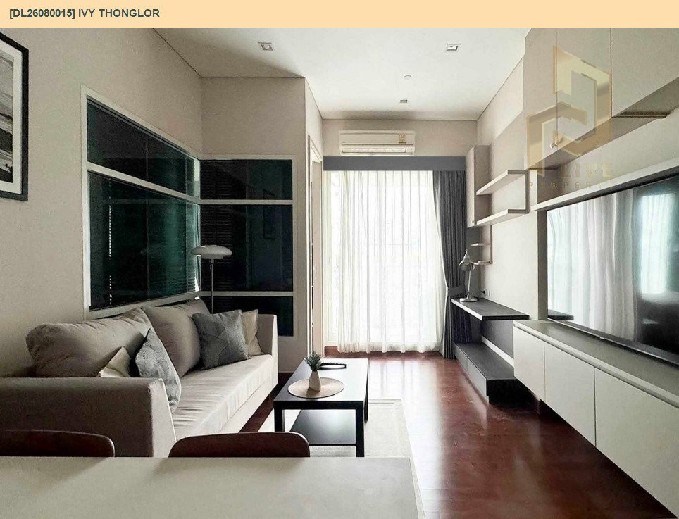 รูป DL26080015 ให้เช่าคอนโด ไอวี่ ทองหล่อ (Ivy Thonglor) ใกล้ BTS ทองหล่อ พร้อมเข้าอยู่ โทรด่วน 0653619502 LineID @952jdxxk - รูปที่ 2/9