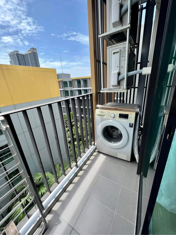 รูป S290 🔥ให้เช่า 📍Metro Luxe Riverfront Rattanathibet 📍(เมโทร ลักซ์ ริเวอร์ฟรอนท์ รัตนาธิเบศร์)พร้อมเข้าอยู่ เฟอร์นิเจอร์ และ เครื่องใช้ไฟฟ้า ครบ  - รูปที่ 9/16