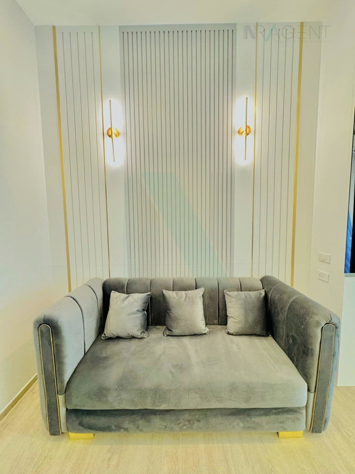 picture 🎊 For rent condo THE ORIGIN PLUG & PLAY RAMINTRA Building C, Floor 5,1 bed room, Room size 26 sqm - 2/8
