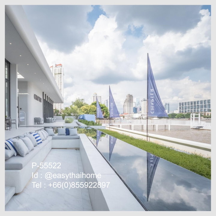 รูป P-55522 ให้เช่า (แชปเตอร์ เจริญนคร-ริเวอร์ไซด์) | ห้องสตูดิโอ | วิวเมือง | เฟอร์นิเจอร์ครบ | พร้อมเข้าอยู่ 📞 Line ID: @easythaihome | 085-592-2897 - รูปที่ 12/14
