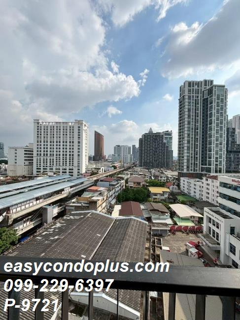 รูป P-9721 ให้เช่า  (ดิ เอดิเตอร์ สะพานควาย) | ห้องสตูดิโอ | วิวเมือง | ติด BTS สะพานควาย | พร้อมเข้าอยู่📞 Line ID: @easycondoplus | โทร. 099-229-6397 - รูปที่ 13/26