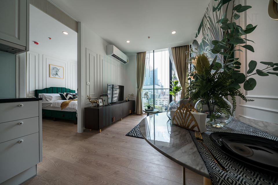 picture ð For Rent Condo NOBLE RECOLE Building 1, Floor 7,1 bed room, Room size 35.00 sqm - 2/8