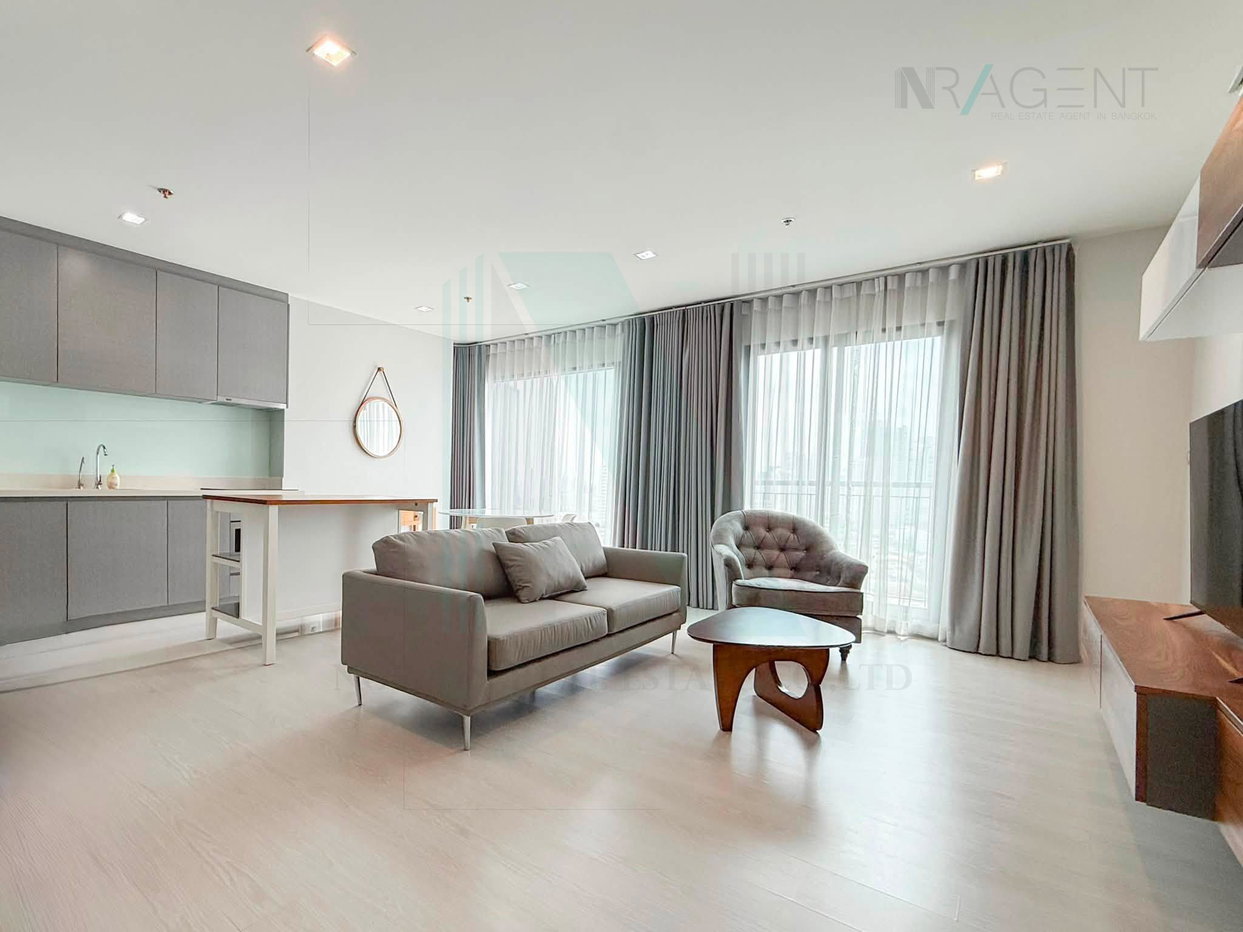 รูป 🚩Best room!🚩 ให้เช่า RHYTHM SUKHUMVIT 36-38 88 ตรม 2 ห้องนอน  ชั้น 21 ใกล้ BTS ทองหล่อ - รูปที่ 4/8